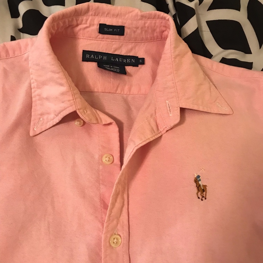 Women’s slim fit Ralph Lauren button down